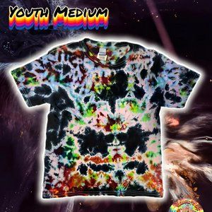 [Hand Dyed] Tie Dye Youth Shirt